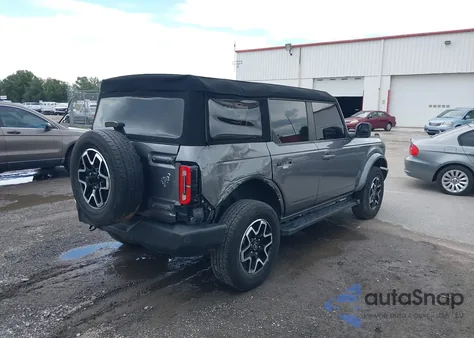 2023 Ford Bronco Outer Banks z USA, uszkodzony, nr VIN 1FMEE5BP0PLB18858